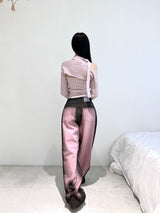 グリッターニットトップボレロカーディガンセット (3color)
