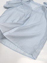 Pomelo Tie Short Sleeve Blouse