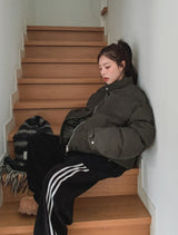 Cozy Button Corduroy Padding