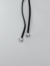 Echo suede necklace