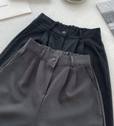 ティネルピンタックワイドバンディングスラックス