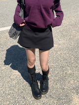 Rush Wrap Layered Short Skort (2c)