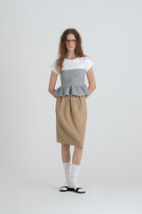 Twinkle tweed top_silver