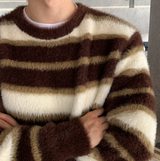 Liu Mohair Dangara Round Knit