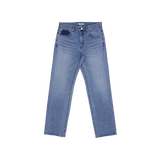 [UPDRAFT]NYLON POCKET COTTON DENIM PANTS
