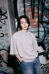 Collaboration Vintage Print T-shirt | Karuma × 2PLAN