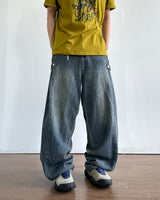 Load Snap Curved Denim Pants