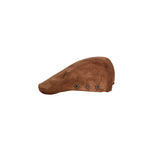 Eco Suede Stud Hunting Cap (Camel)   