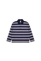 Heavyweight Striped Polo Tee