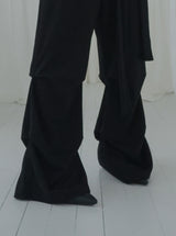 Warr Pintuck Wrap Bootcut Pants