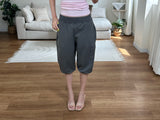 balloon sweat capri pants