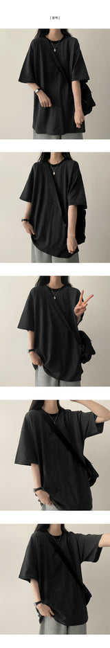 Color matching Dangara ボックスフィット半袖