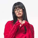 CRINKLE LINEN SHIRTS RED