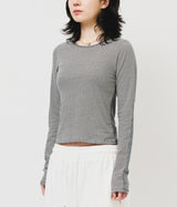 (W) Nez Mix Longsleeve (3color)