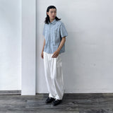 Mist Blue Double-Pocket Shirt