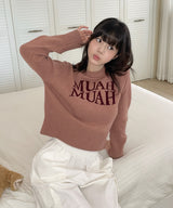 LAMBSWOOL JACQUARD ROUND KNIT