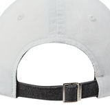 25SS PIG/BIO WASHED LEATHER PATCH BALL CAP CHARCOAL