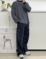 Yatai Stripe Overfit Long Sleeve T-Shirt