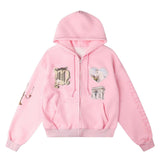 Avette Horse Graphic Zip-Up