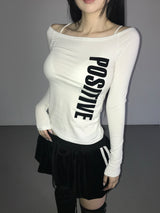 positive patch top(3 color)