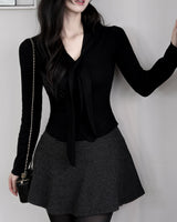 Beldein tie knitwear