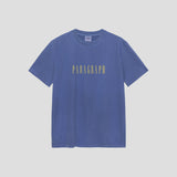 PARAGRAPH ピグメントダイドTシャツ ブルー