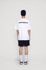 24FW BOLD FONT LOGO SHORT SLEEVE T-SHIRT (OVERSEAS EXCLUSIVE) WHITE