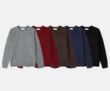 Crop round knit(5color)
