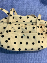 polka dot shoulder bag (2color)