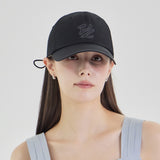 Flow VZ Nylon Stitch Patch Ball Cap Black