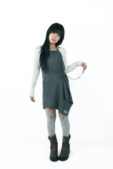 studs layered onepiece(gray)