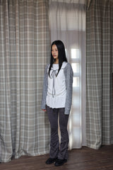 two tuk stripe pants_brown