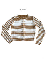kitsch Round Stripe Cardigan 4C