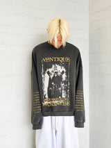 VENTIQUE ピグメントナイトメアスウェットシャツ 1colors
