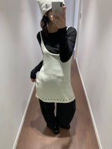 メロビスチェニットワンピース (3color)