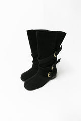 suede wrap boots(3colors)