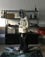 HX Broken Raccoon Hooded Zip-Up (3C)