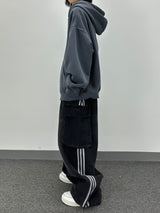 デニムトラックカーゴパンツ