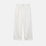 LMN Furnace Pintuck Wide Half-Banding Denim Pants (3 colors)