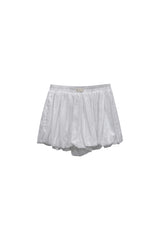  CUDDLY BALLOON SKIRT PANTS / WHITE