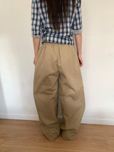 ツーピンタックワイドパンツ (3C)
