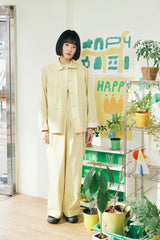 Pigment Work jacket  / Yellow