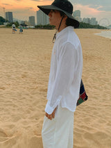 ASCLO Emblem Linen Color Shirt (6color)