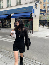 [MADE] Dears Cotton Pintuck Shorts