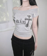 angel saint off tee (5colors)
