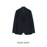 Striped Single Jacket 2COLOR