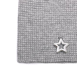 Star Summer Knit Beanie [Gray]