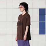 DIVING T SHIRT / BROWN