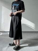 SIO two tuck bermuda sweat pants