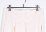 BUTTON MIDI PLEATS SKIRT